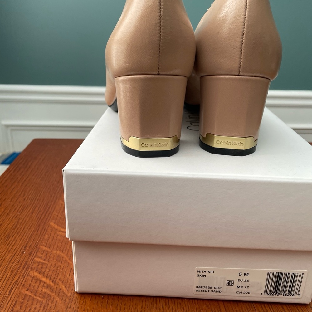 Calvin Klein Women's Nude Heels - Picture 7 of 14